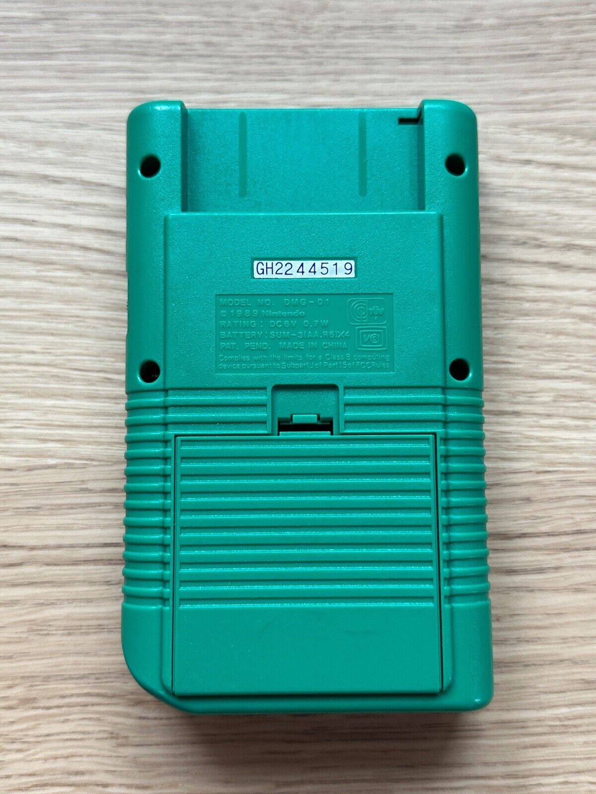 Green Play it Loud Game Boy DMG-01 - Genuine - Cleaned, Tested, Restored