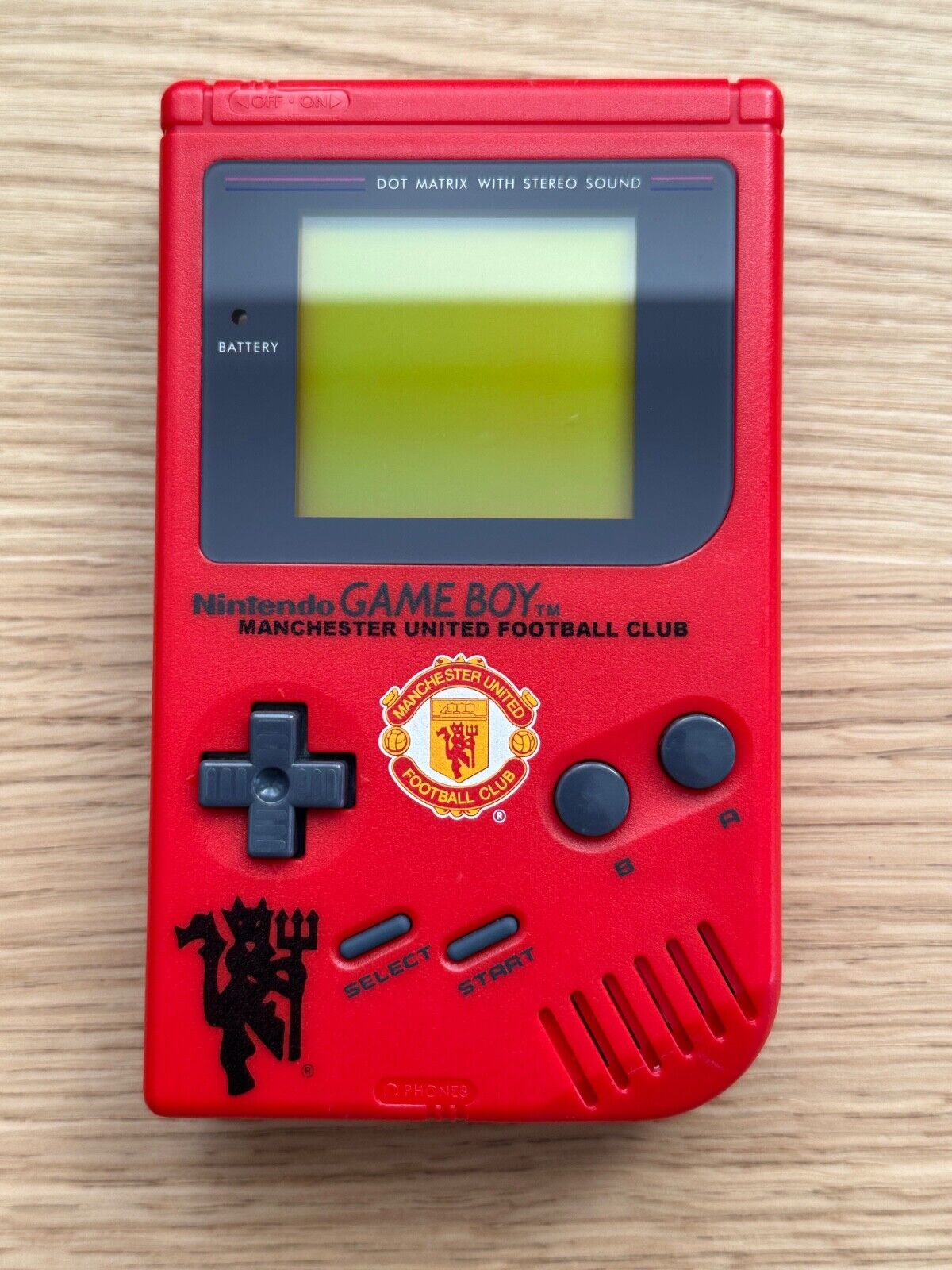 Manchester United Special Edition Game Boy - Play It Loud Series - DMG-01 (62713)