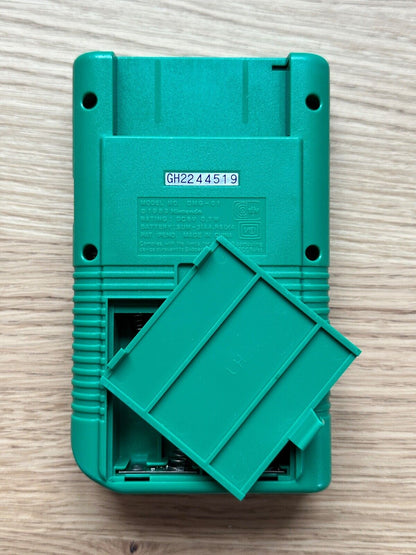 Green Play it Loud Game Boy DMG-01 - Genuine - Cleaned, Tested, Restored