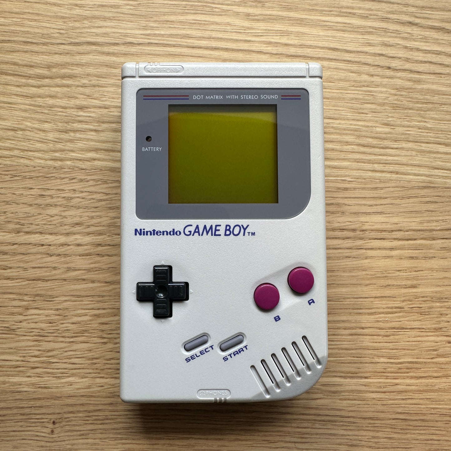 Original Off-White/Grey Game Boy DMG-01 (34920)